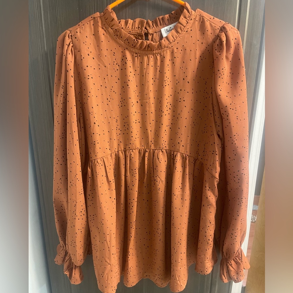 Blushing Brunette Boutique top